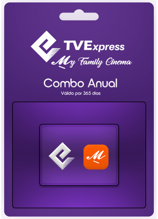 Recarga TVExpress + Eppi CInema 365 dias