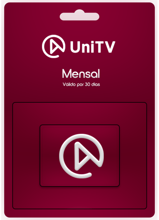Recarga Unitv 30 dias