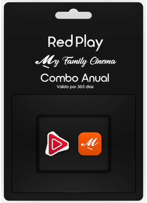 Recarga RedPlay + Eppi Cinema 365 dias