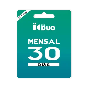 Recarga Cine Duo 30 dias