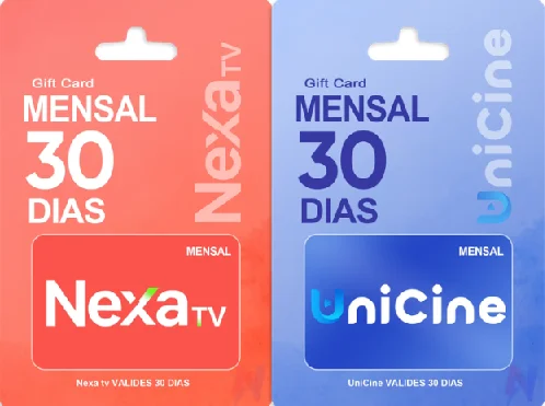 Recarga Nexa TV + Unicine 30 dias