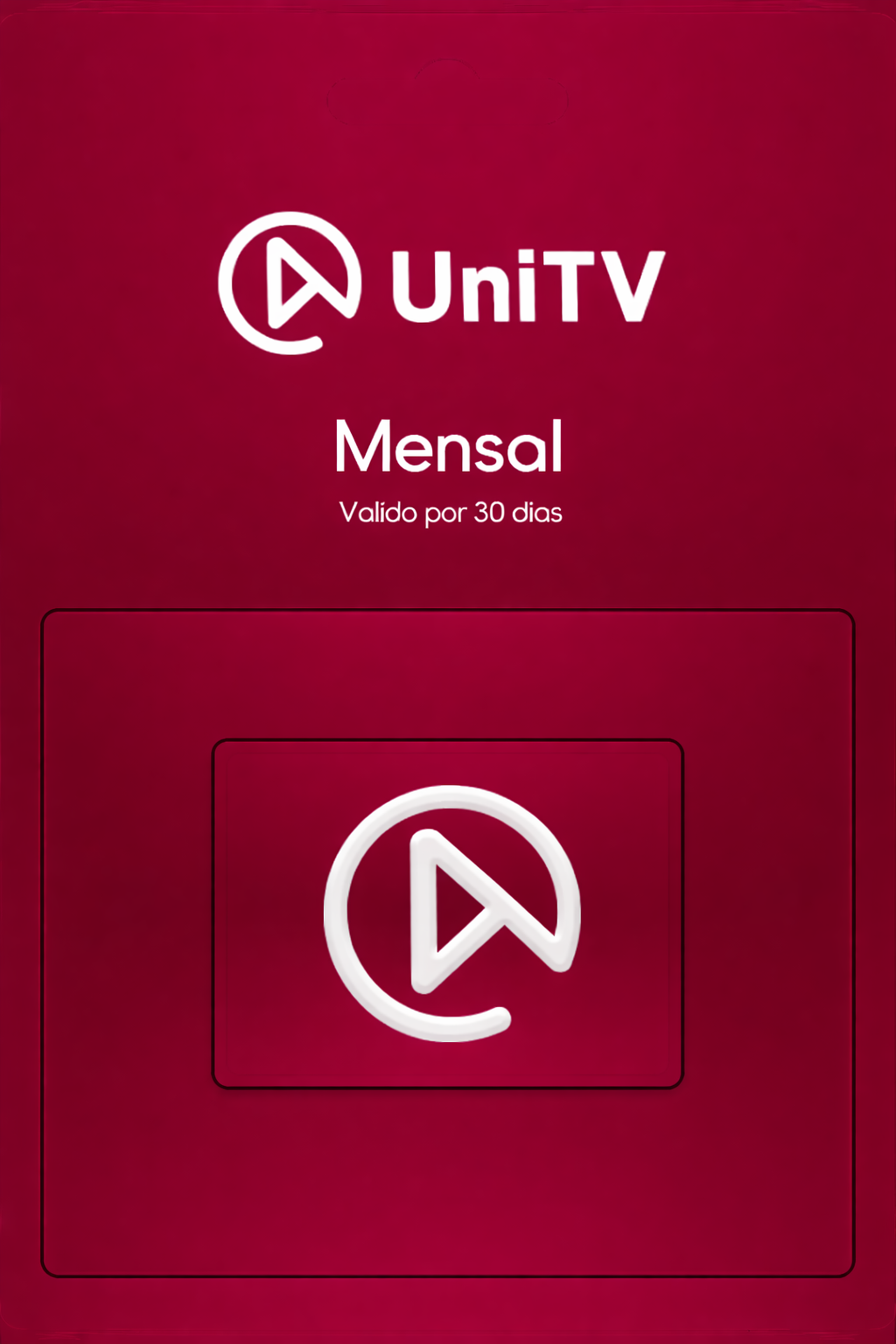 Recarga Unitv 30 dias