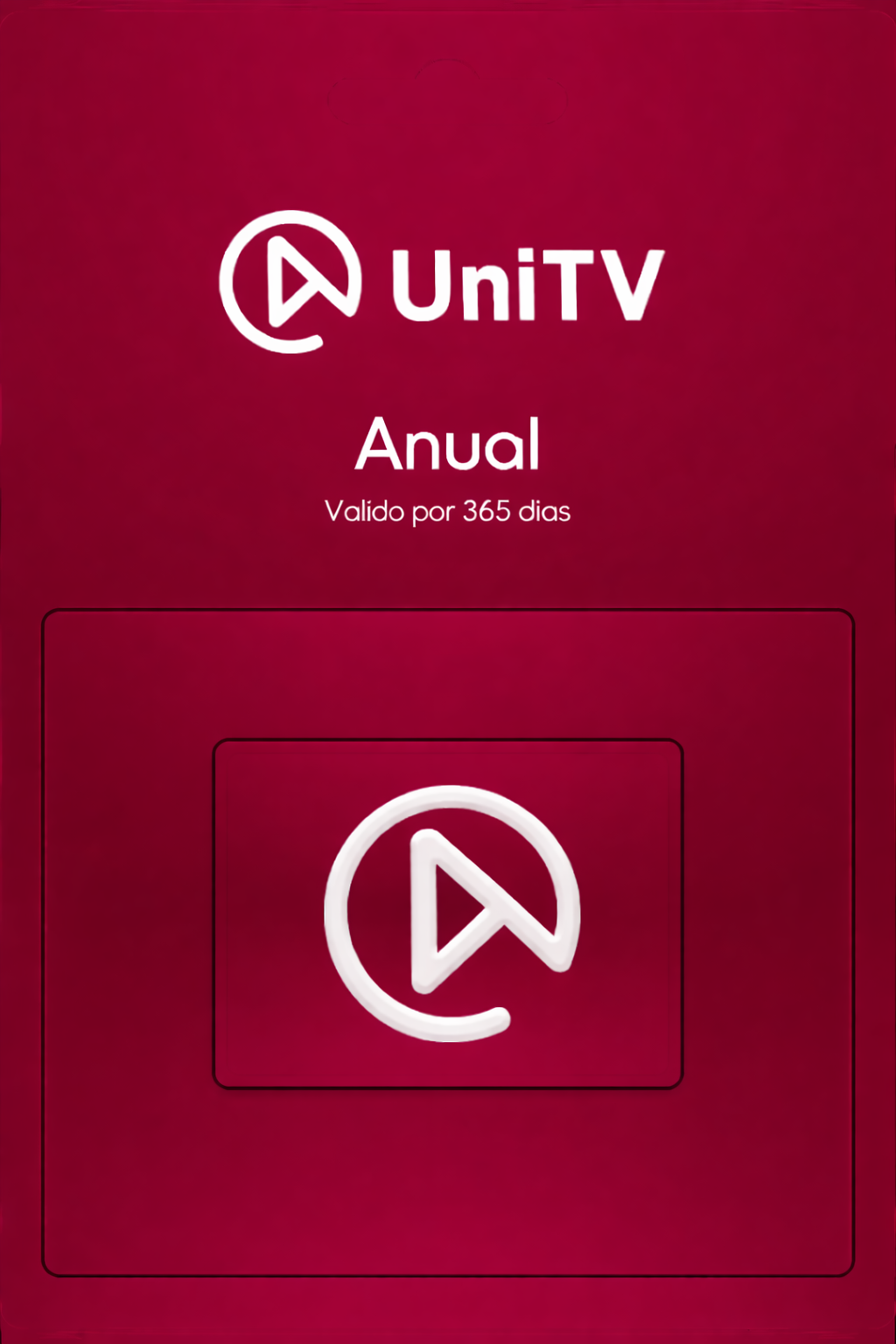 Recarga UniTV 365 dias