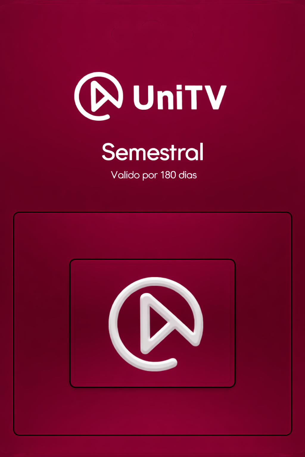 Recarga Unitv 180 dias